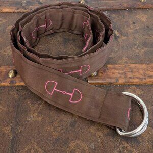 Equestrian Fabric Bit Belt